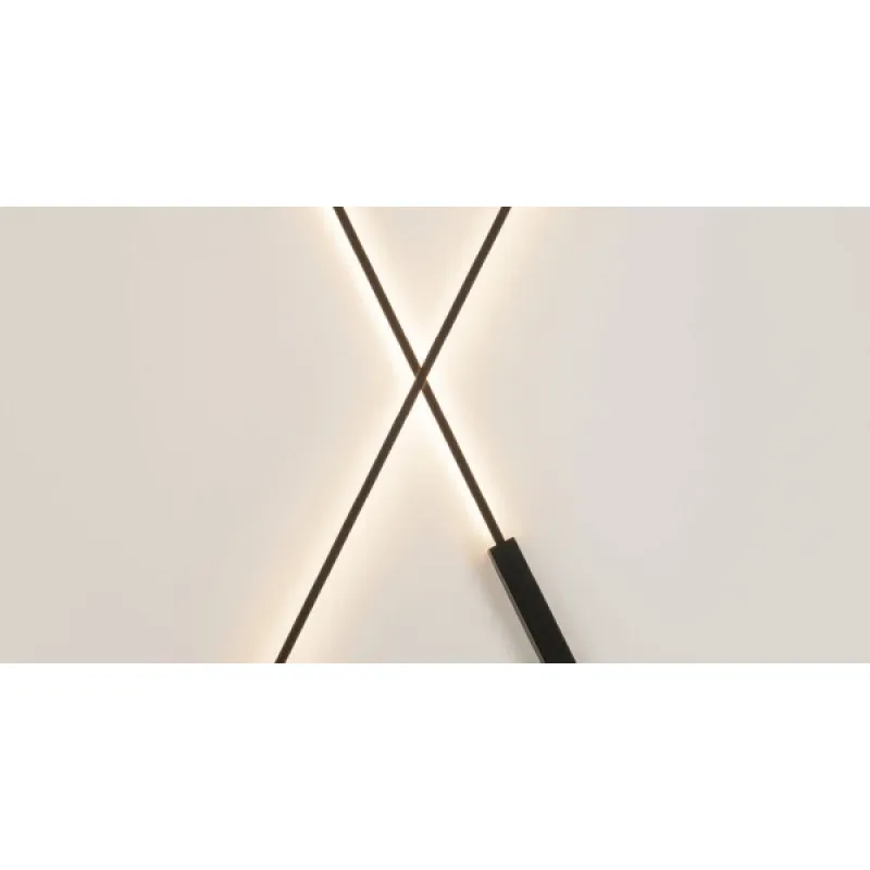 Aplica 25322 Zambelis, Minimalist, Led, Negru