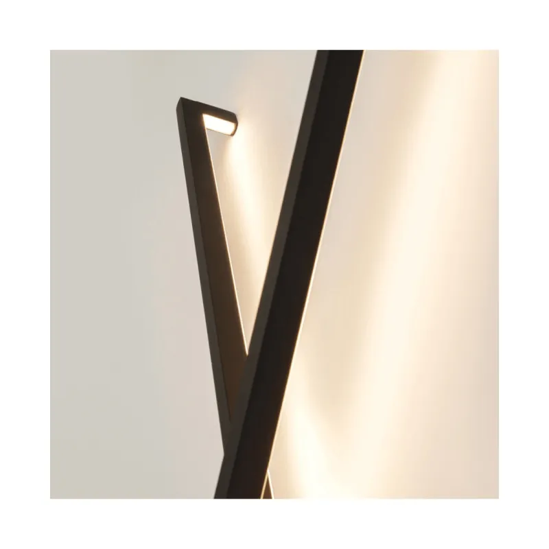 Aplica 25322 Zambelis, Minimalist, Led, Negru