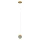 Pendul 25323 Zambelis, Clasic, Led, Auriu