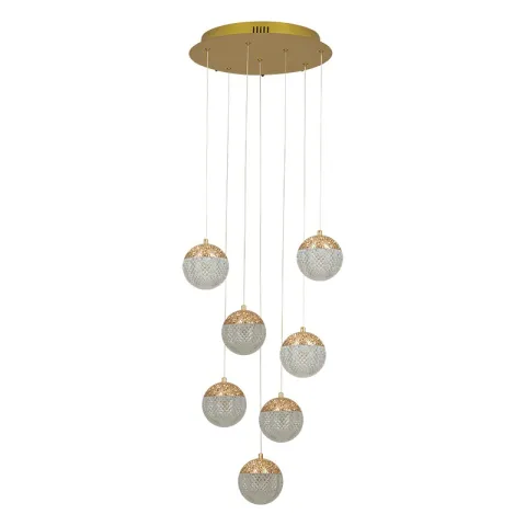 Lustra 25325 Zambelis, Clasic, Led, Auriu