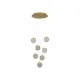 Lustra 25325 Zambelis, Clasic, Led, Auriu