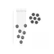 Lustra 25325 Zambelis, Clasic, Led, Auriu