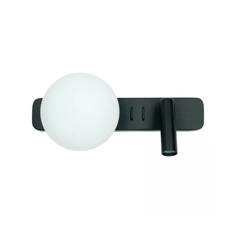 Aplica Dormitor 25326 Zambelis, Modern, G9, Negru