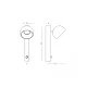 Aplica 25341 Zambelis, Minimalist, Led, Negru