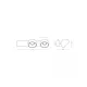 Aplica 25343 Zambelis, Modern, Led, Negru