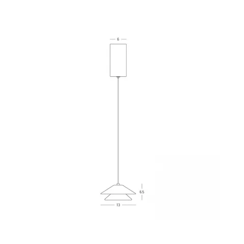 Pendul 25346 Zambelis, Modern, Led, Negru