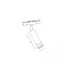 Downlight Șina Magnetică 25353 Zambelis, Led