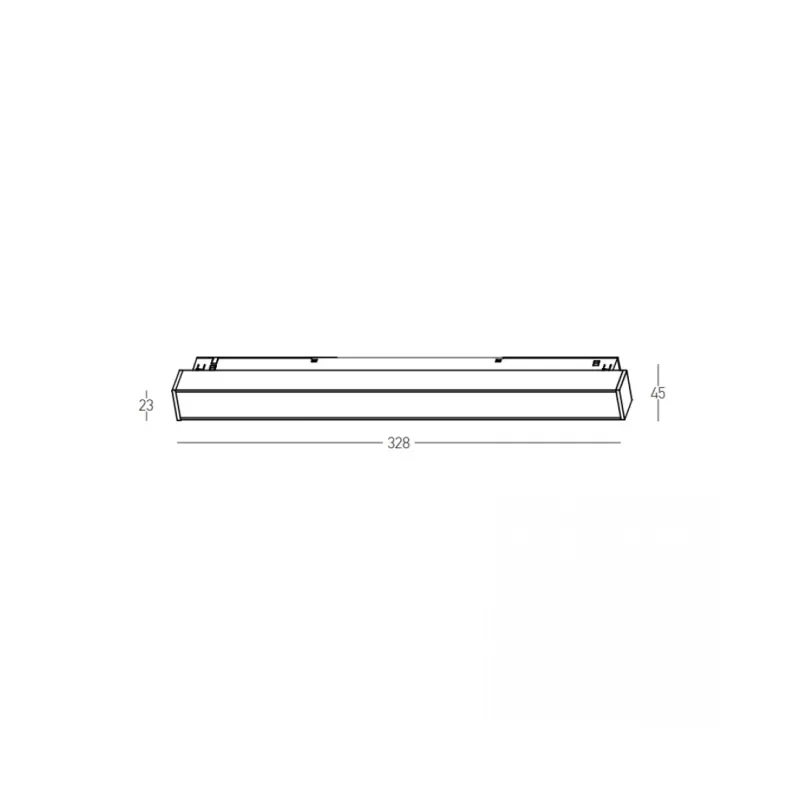 Downlight Șina Magnetică 25356 Zambelis, Led