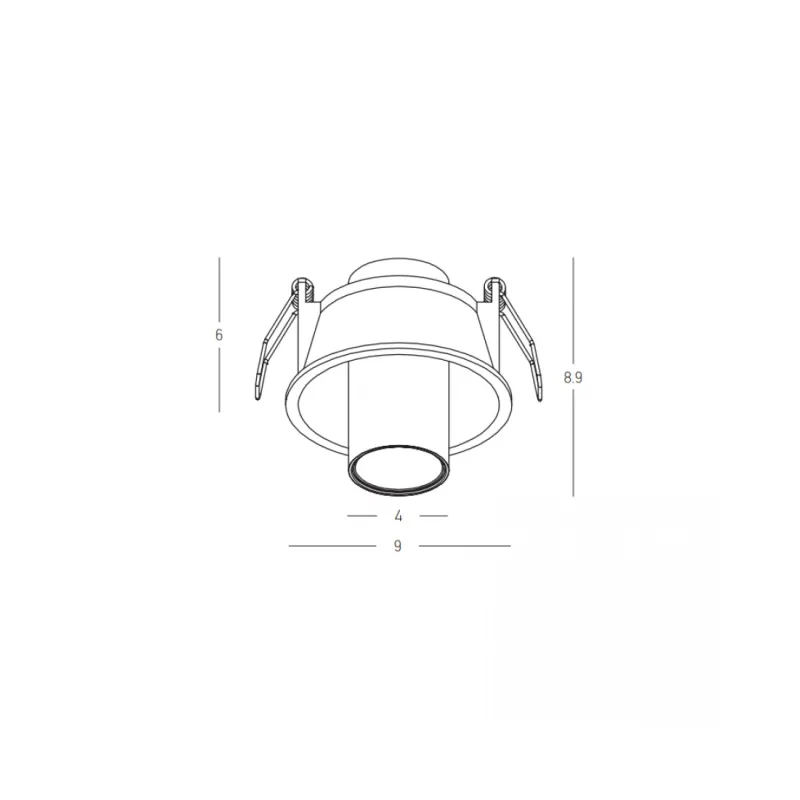 Downlight Încastrat 25362 Zambelis, Led