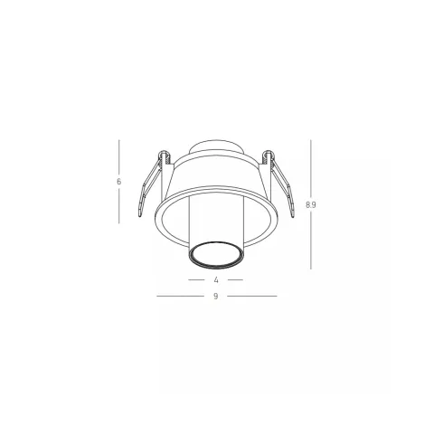 Downlight Încastrat 25362 Zambelis, Led