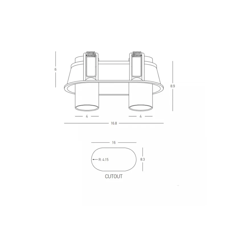 Downlight Încastrat 25363 Zambelis, Led