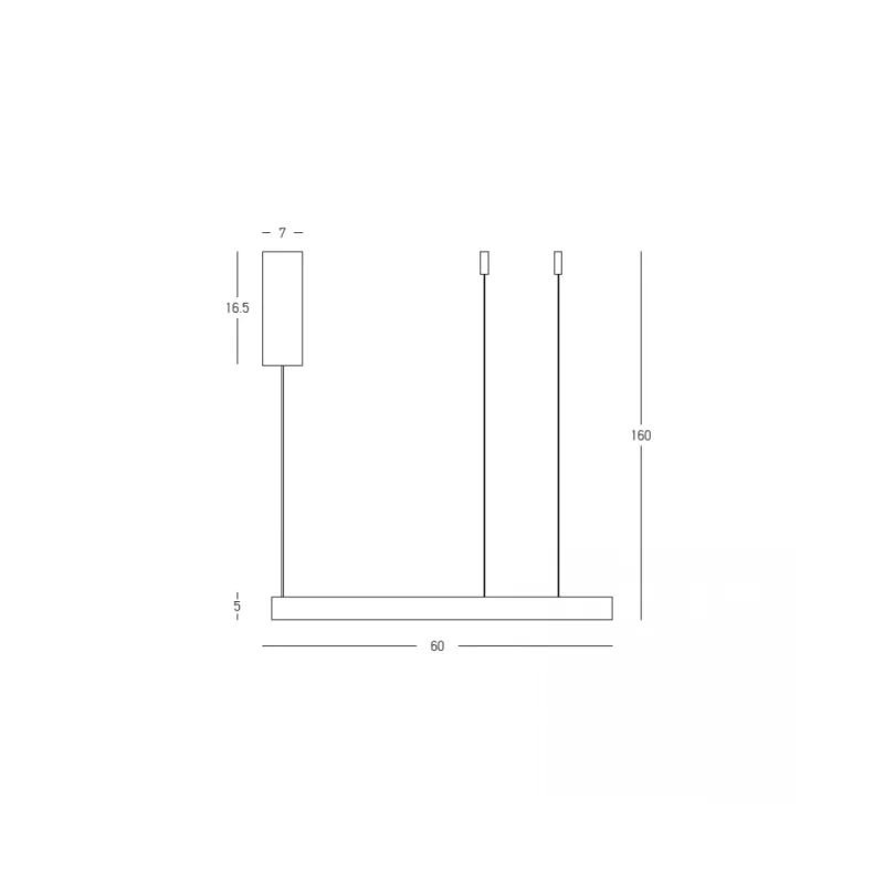 Lustra 25365 Zambelis, Modern, Led, Negru