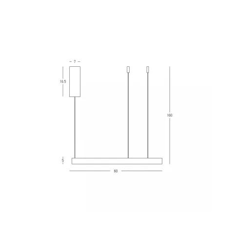 Lustra 25365 Zambelis, Modern, Led, Negru