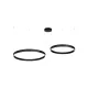 Lustra 25372 Zambelis, Modern, Led, Negru