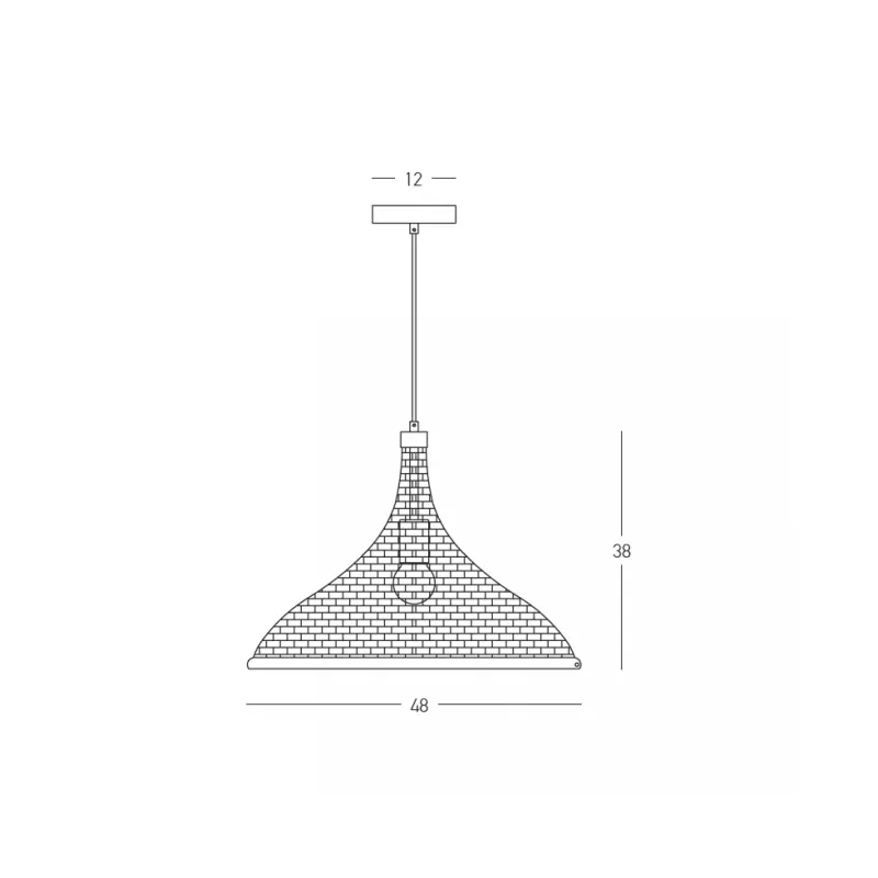 Pendul 25441 Zambelis, Modern, E27, Auriu