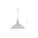 Pendul 25441 Zambelis, Modern, E27, Auriu