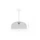 Pendul 25442 Zambelis, Modern, E27, Auriu