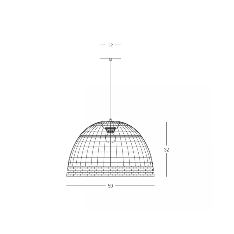 Pendul 25443 Zambelis, Modern, E27, Auriu