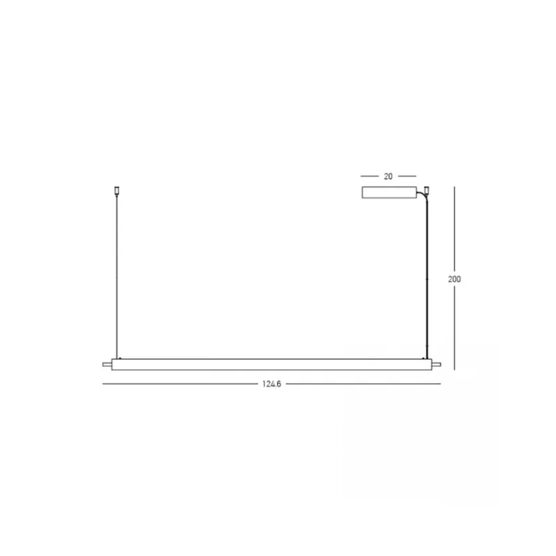 Lustra 25446 Zambelis, Minimalist, Led, Transparent