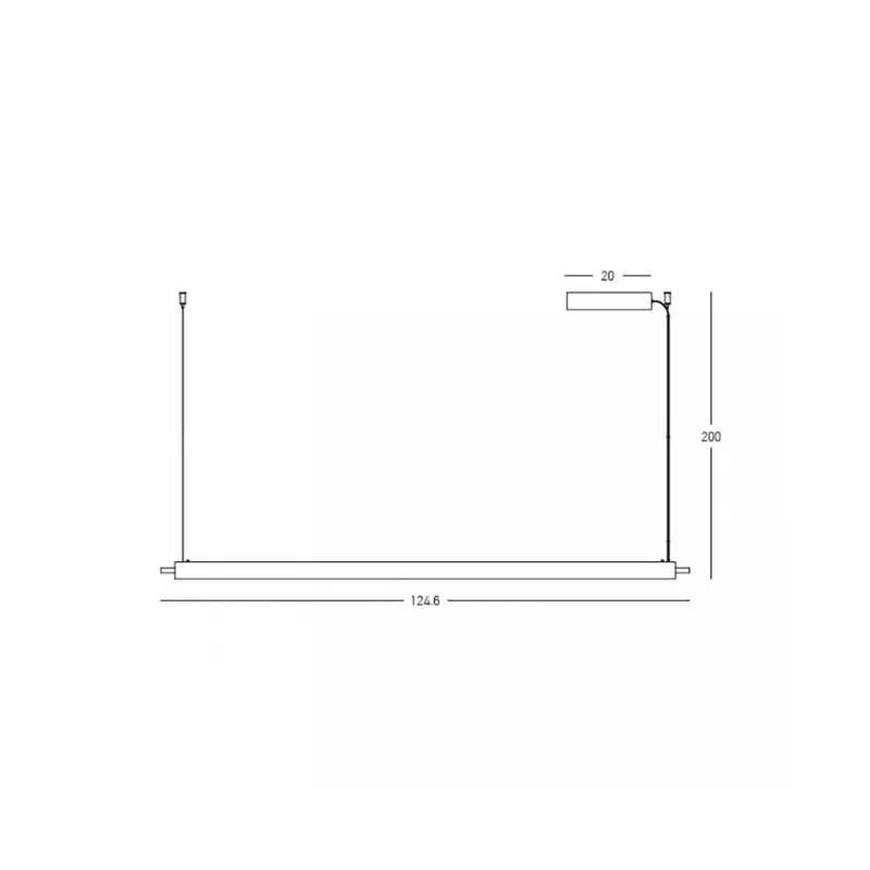 Lustra 25446 Zambelis, Minimalist, Led, Transparent