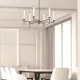 Candelabru 25448 Zambelis, Clasic, Led, Transparent