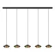 Lustra 25452 Zambelis, Minimalist, Led, Negru