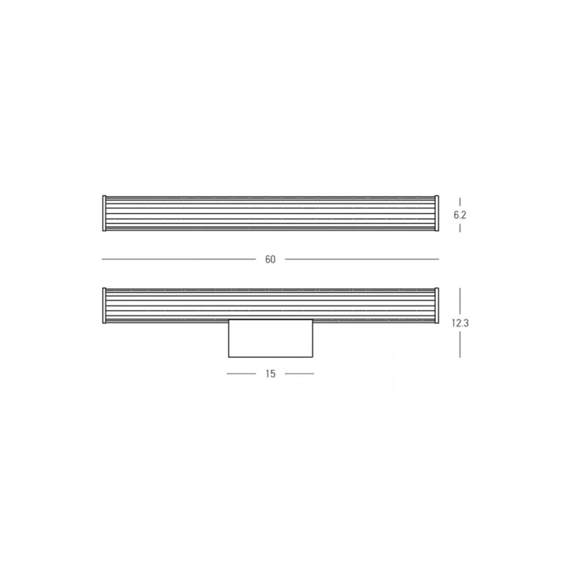 Aplica Baie 25456 Zambelis, Minimalist, Led, Alb