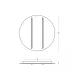 Plafoniera 2570 Zambelis, Minimalist, Led, Negru