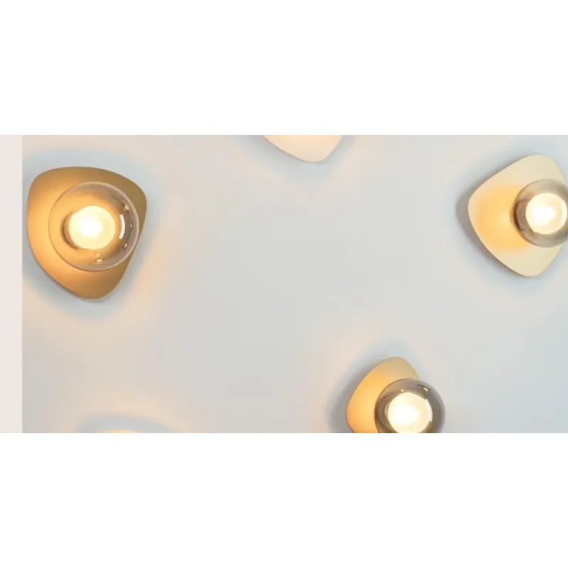 Aplica Dormitor 2580 Zambelis, Modern, G9, Fumuriu