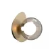 Aplica Dormitor 2580 Zambelis, Modern, G9, Fumuriu
