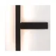 Aplica 2582 Zambelis, Minimalist, Led, Negru