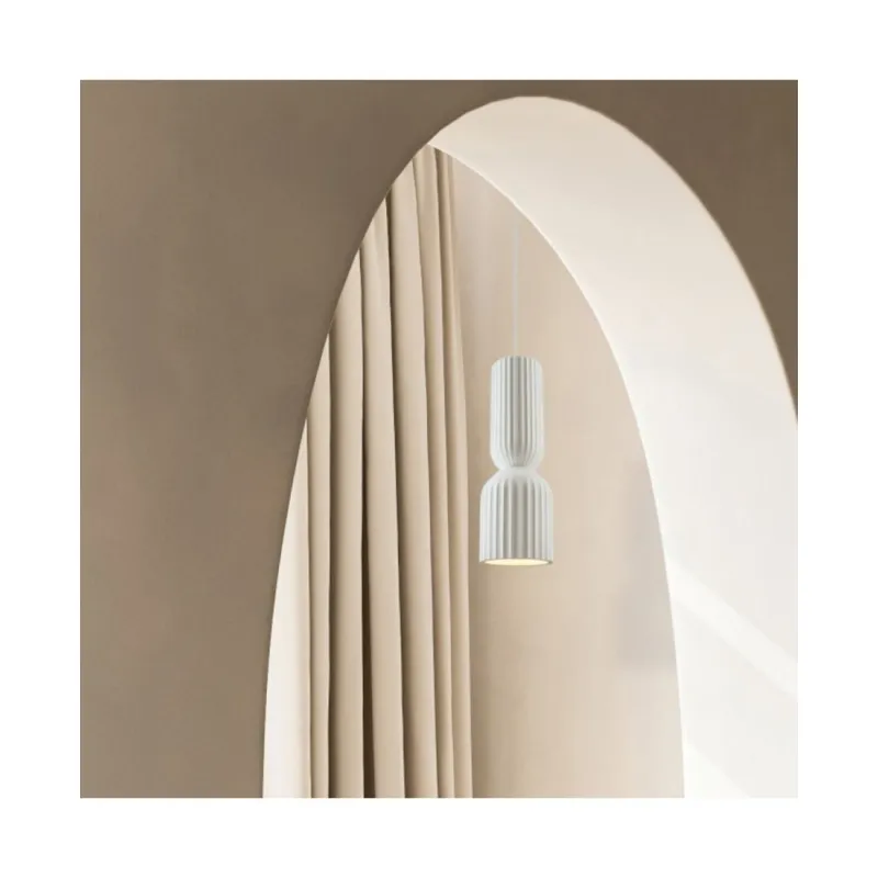 Pendul 2595 Zambelis, Minimalist, E27, Alb