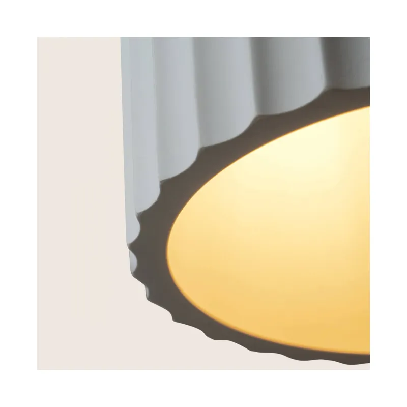 Pendul 2595 Zambelis, Minimalist, E27, Alb