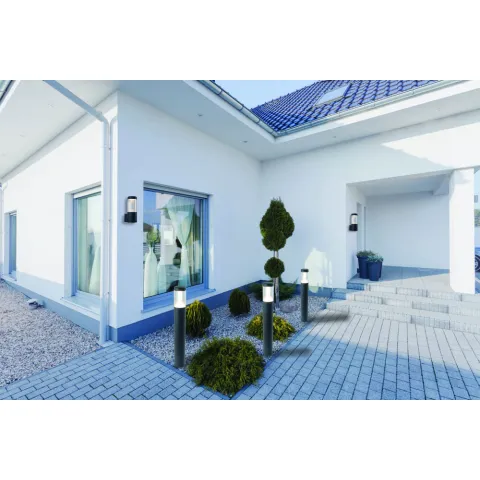 Aplica Exterior E276 Zambelis Aluminiu, Grafit, LED, Grecia