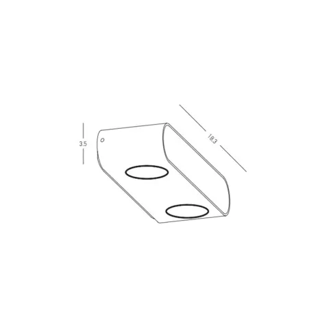 Aplica Exterior  E315 Zambelis LED, Grafit, Grecia