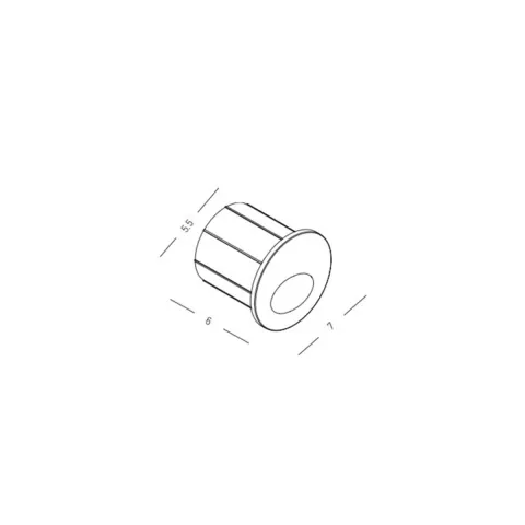 spot exterior incastrat  E320 Zambelis LED, Alb, Grecia