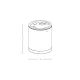 Plafoniera Exterior  E340 Zambelis LED, Grafit, Grecia
