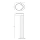 Stalp  E357 Zambelis LED, Grafit, Grecia