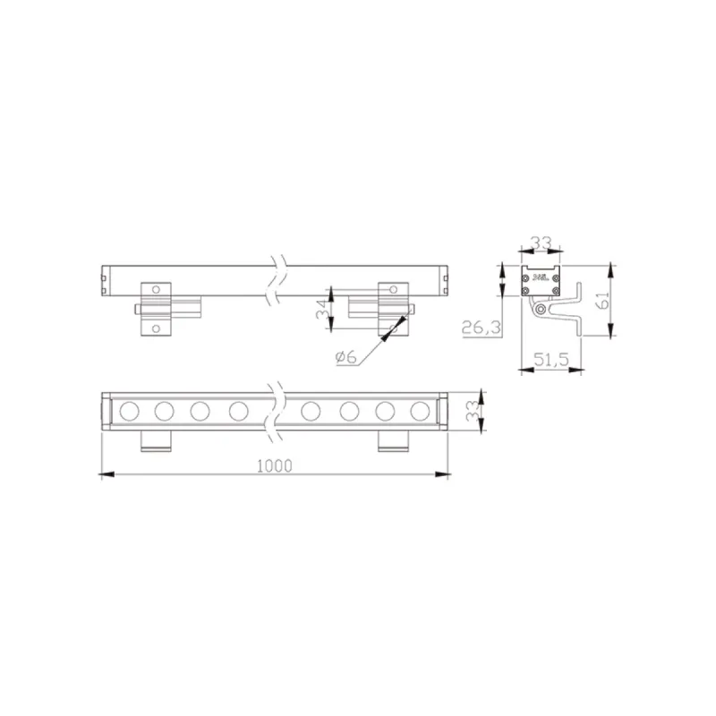 Proiector Exterior  E379 Zambelis LED, Cenusiu, Grecia