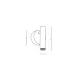 Aplica Dormitor  H48-G Zambelis LED, Auriu, Grecia