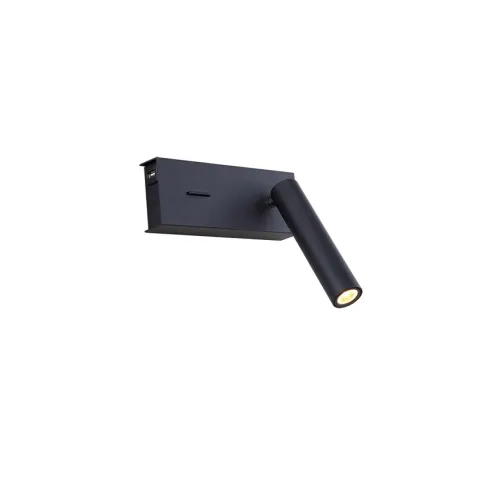 Aplica Dormitor  H75 Zambelis LED, Negru, Grecia