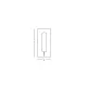 Aplica Dormitor  H80 Zambelis LED, Negru, Grecia