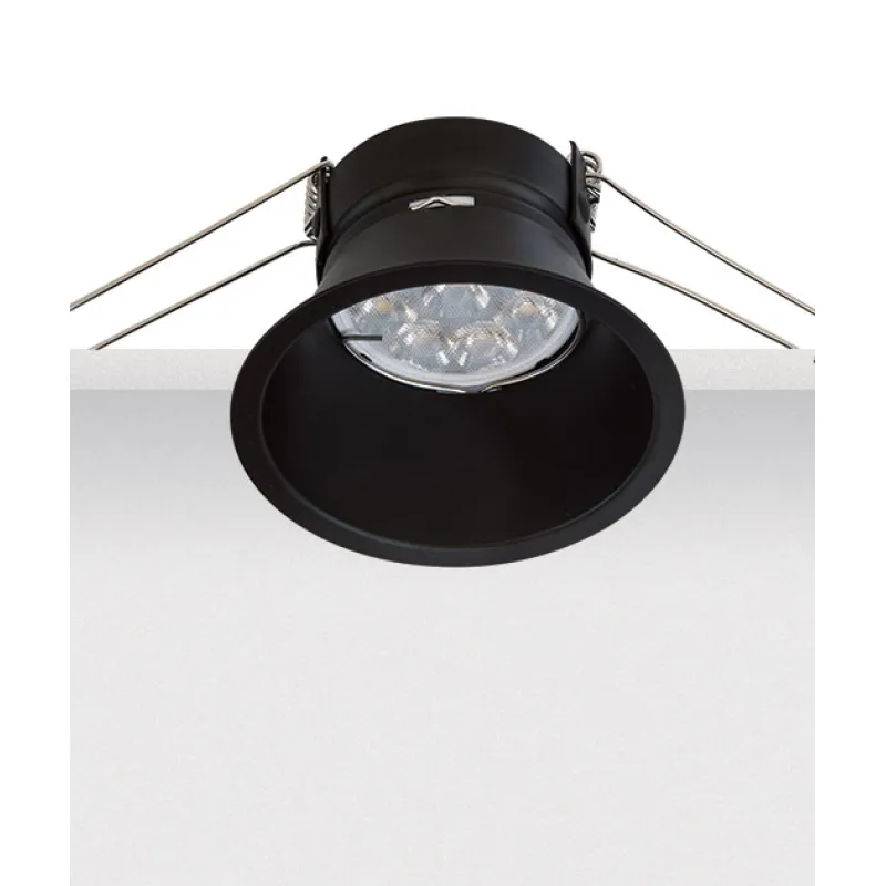 Downlight Incastrat S007 Zambelis, Modern, GU10, Aluminiu, Grecia
