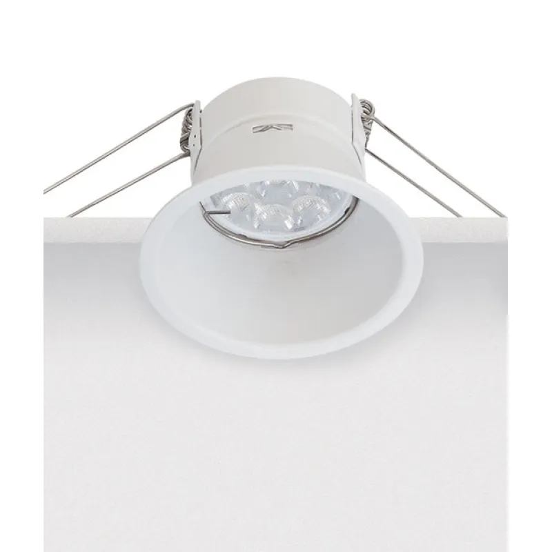 Downlight Incastrat S008 Zambelis, Modern, GU10, Aluminiu, Grecia