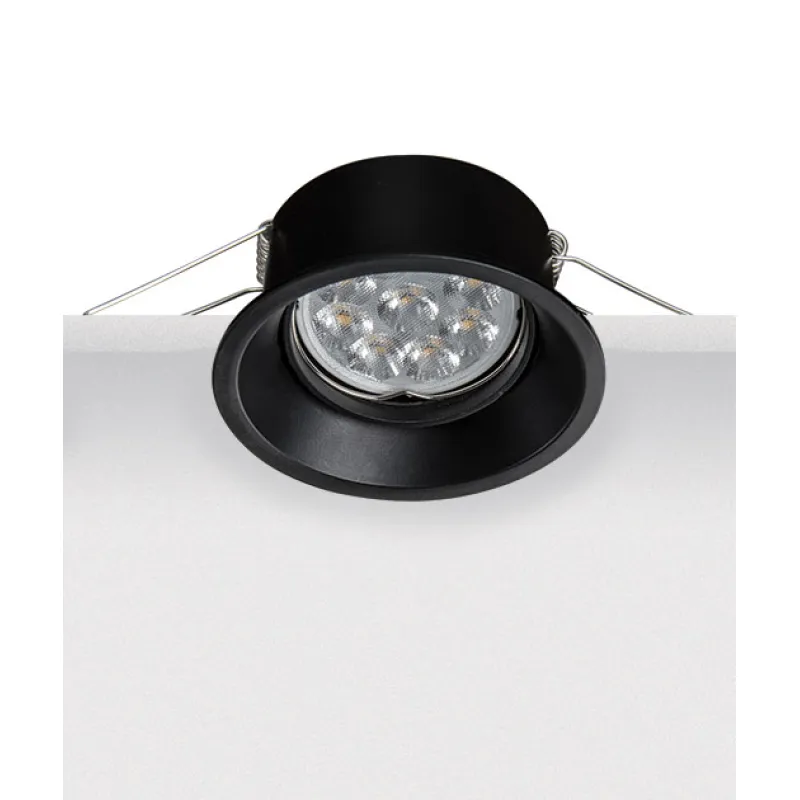 Downlight Incastrat S011 Zambelis, Modern, GU10, Aluminiu, Grecia