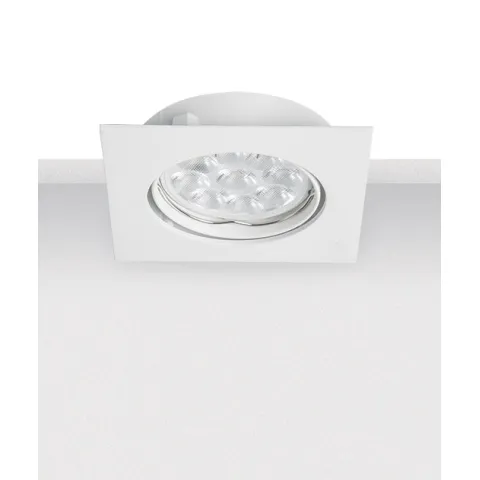 Downlight Incastrat S013 Zambelis, Modern, GU10, Aluminiu, Grecia