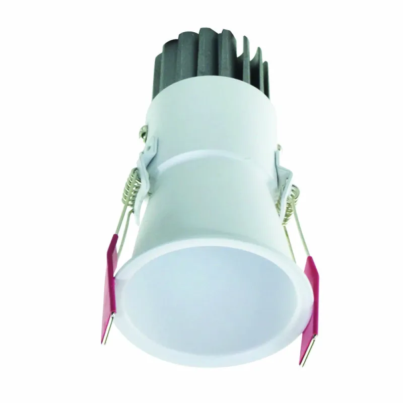 Downlight Incastrat Circular S073 Zambelis Aluminiu, Alb, LED, Grecia