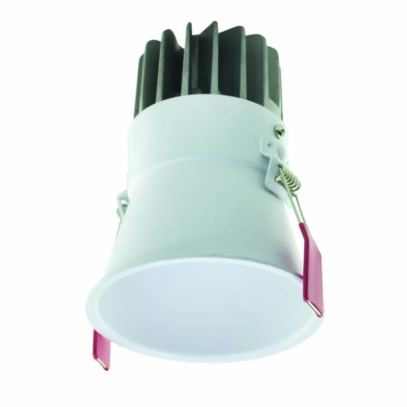 Downlight Incastrat Circular S075 Zambelis Aluminiu, Alb, LED, Grecia