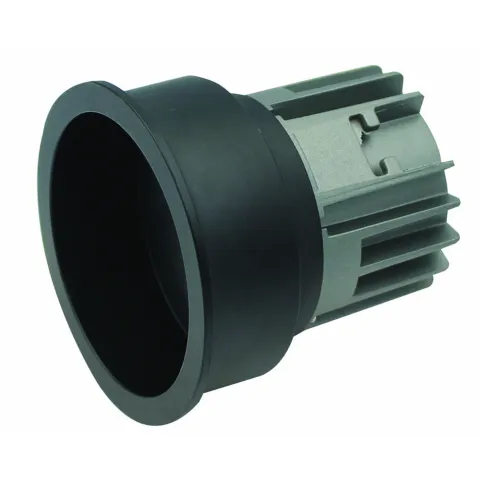 Downlight Incastrat Circular S078 Zambelis Aluminiu, Negru, LED, Grecia