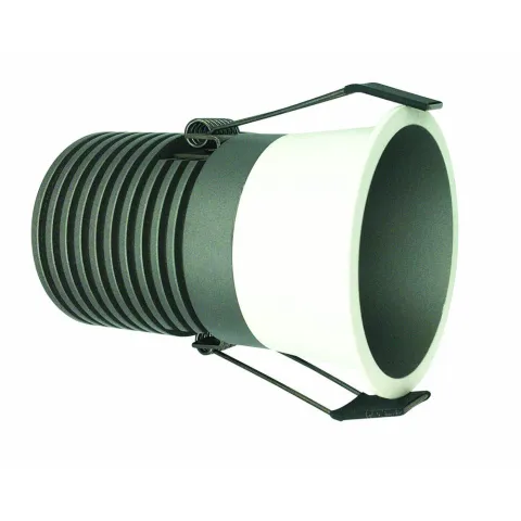 Downlight Incastrat Circular S094 Zambelis Aluminiu, Alb, LED, Grecia